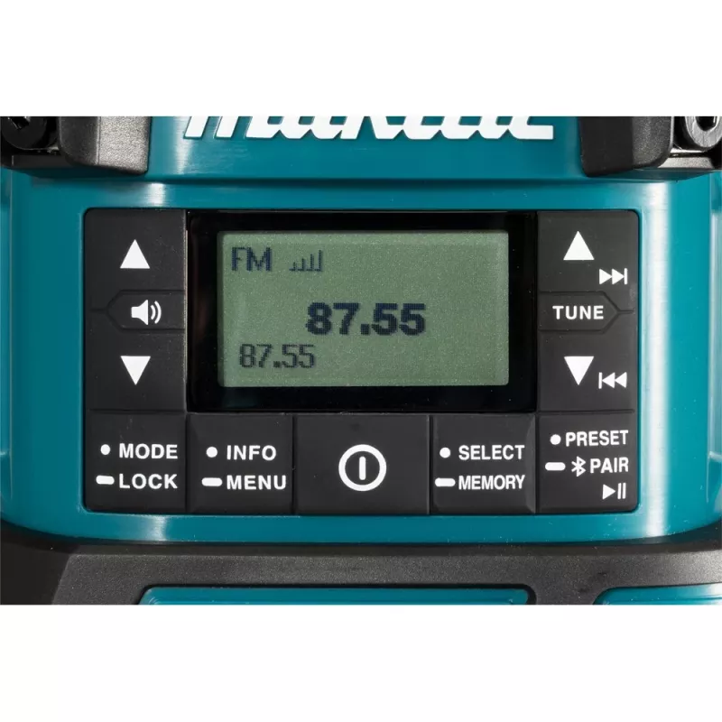 Makita DMR056 Radio portatile analogica e digitale nero, blu