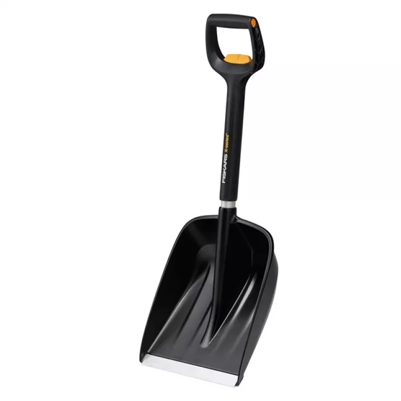 Fiskars pala da neve per auto con manico telescopico X-SERIES