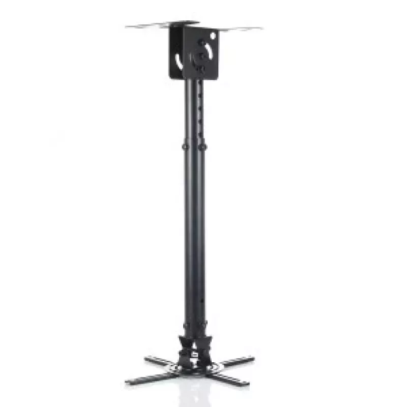 Supporto da soffitto 45-76 cm per proiettore P-107B 15 kg nero