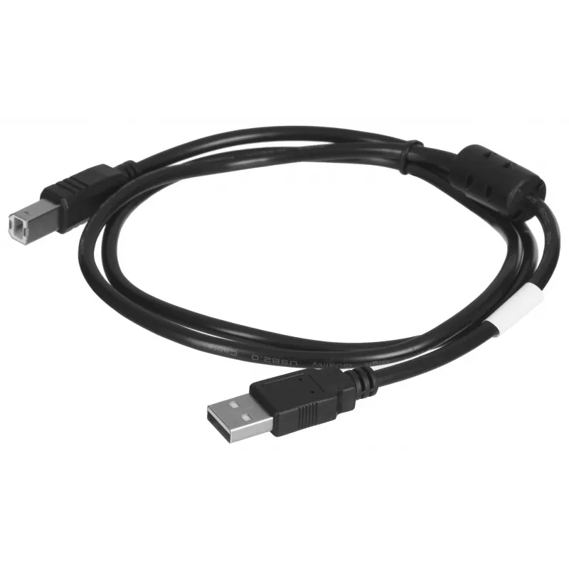Lanberg CA-USBA-11CC-0010-BK cavo USB 1 m 2.0 USB B nero