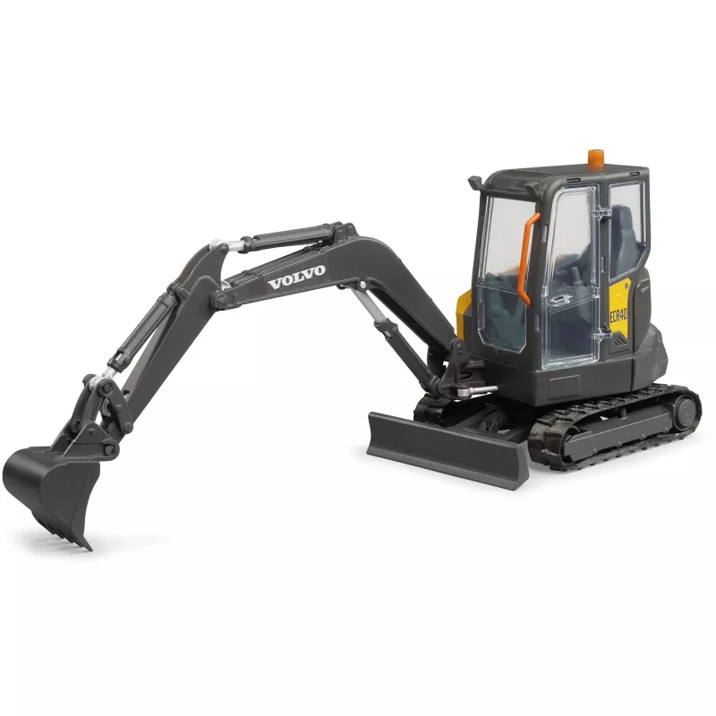 Veicolo modello BRUDER — Volvo ECR40 mini escavatore (giocattolo) di BRUDER, modello 02465
