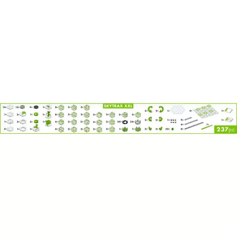 Set d'azione pista di biglie Ravensburger GraviTrax Action Set XXL Skytrax, espansione percorso