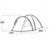 Tenda a cupola Easy Camp Kinn 4