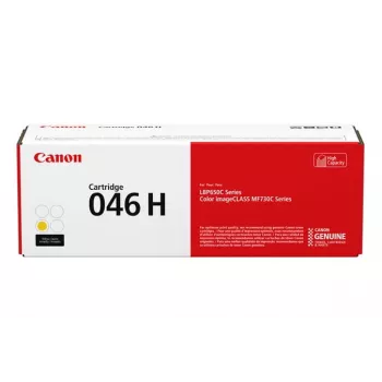 Cartuccia toner Canon CRG 046 H 12500 pagine giallo