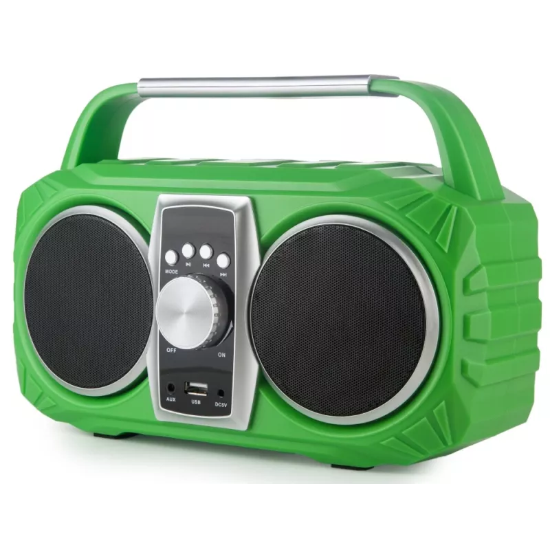 Radiosveglia PRIME3 Prime3 APR71GR Neon — sveglia con radio FM e display LED