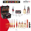 Wiha 45795 set di utensili XL 2 Trolley electric, 60 pezzi, con valigia trolley