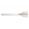 Cavo di rete Digitus CAT 6 U/UTP Twisted-Pair patch, non intestato 100 m, grigio