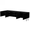 Mobile TV Cama LUCCA 4D 200x40x59 nero