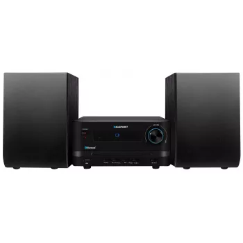 Microsistema audio home BLAUPUNKT MS14BT — lettore CD/MP3, Bluetooth, USB, FM RDS, 15 W RMS, nero