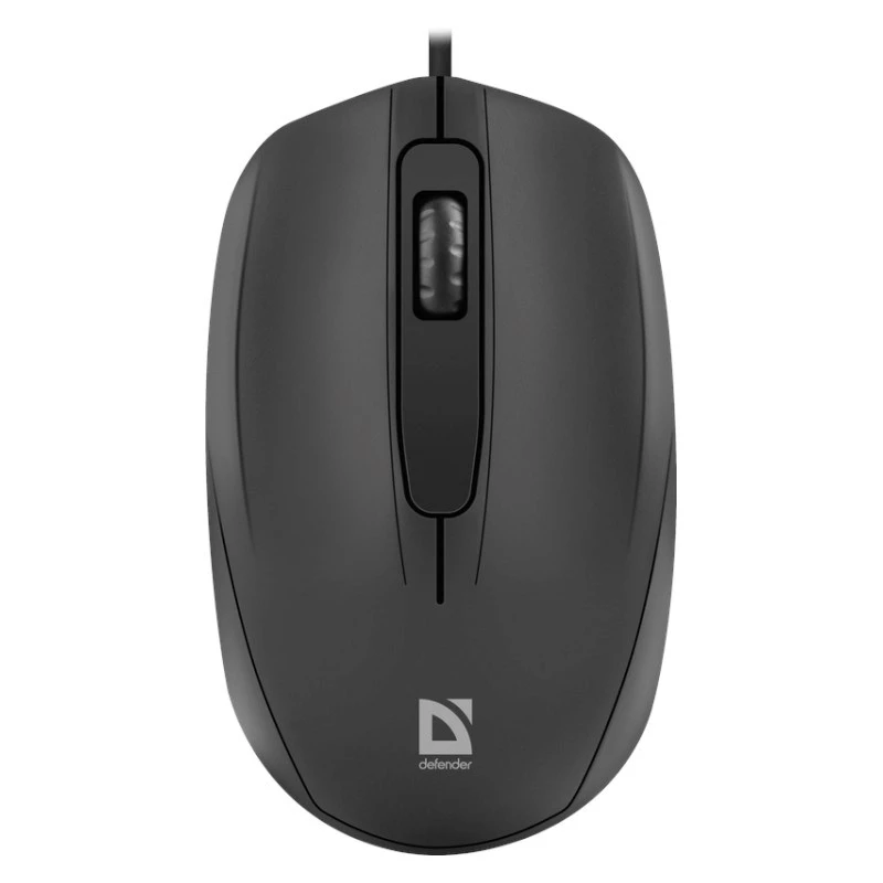 Defender mouse per computer con filo dal clic silenzioso
