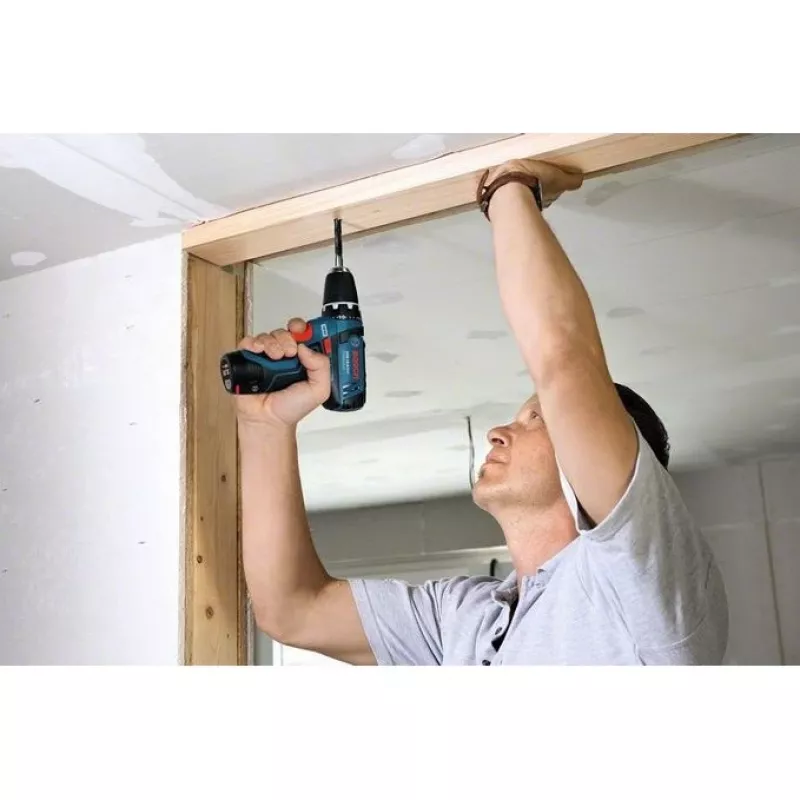 Bosch GSR 10,8-2-LI Professional senza chiave nero, blu, rosso
