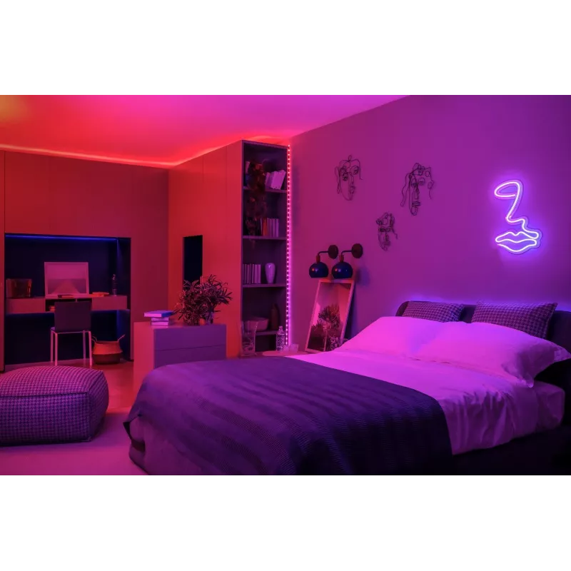 Twinkly Dots 60 RGB luci smart USB, 3 m, nero
