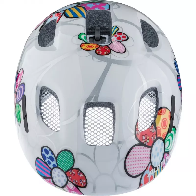 Casco per bici ALPINA XIMO 2 FLASH WHITE FLOWER GLOSS 49-54