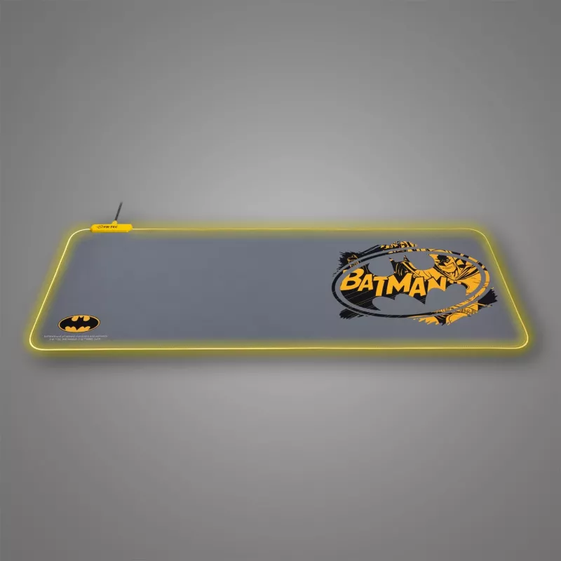 FR-TEC BATPCMPAD tappetino per mouse gaming nero - grigio - giallo (BATPCMPAD)