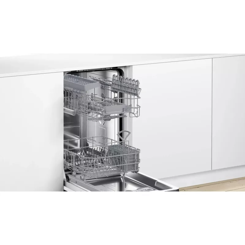 Lavastoviglie Bosch Serie 2 SPI2HKS42E semiintegrata Slimline 45 cm, 10 coperti, 5 programmi, classe E