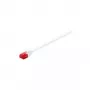 Cavo patch slim CAT 6 Wentronic Goobay, U/UTP, bianco, 0,15 m - materiale in rame (71549)