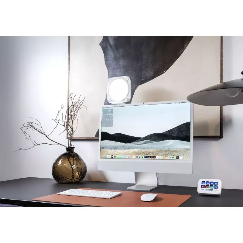 Key light LED da tavolo Elgato Key Light Neo 15 W – modello 10LAJ9901
