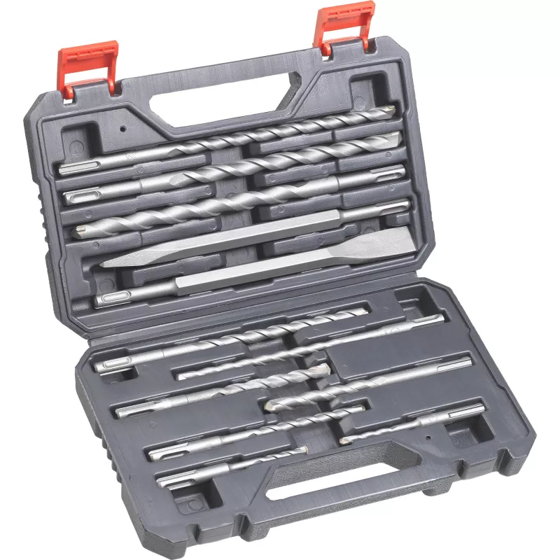 Martello perforatore a batteria EINHELL Power X-Change TE‑HD 18 Li, 18V, Li‑Ion 4,0 Ah Plus, con set punte e scalpelli