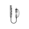 PORT CONNECT | HUB USB-C/USB-A 4 porte USB-A 3.0 5Gbps | 900160
