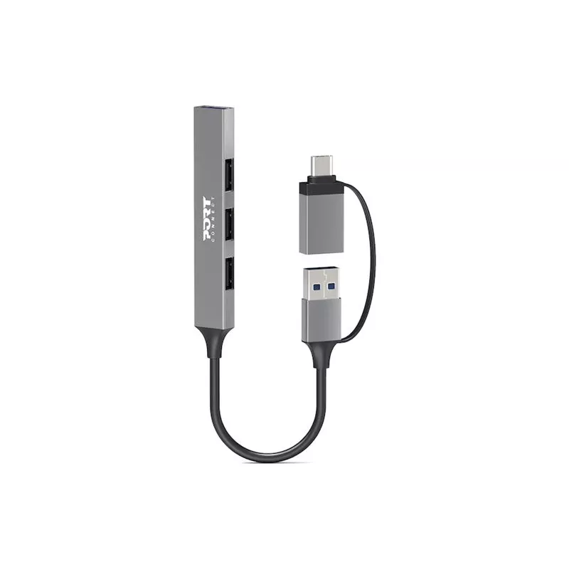 PORT CONNECT | HUB USB-C/USB-A 4 porte USB-A 3.0 5Gbps | 900160