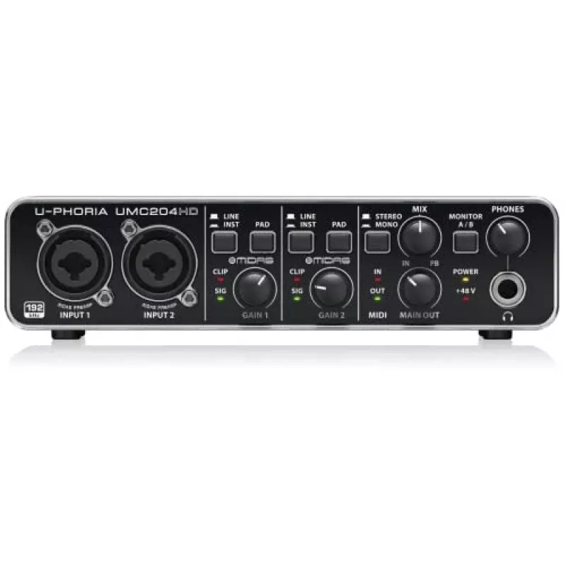 Behringer UMC204HD attrezzatura musicale complementare