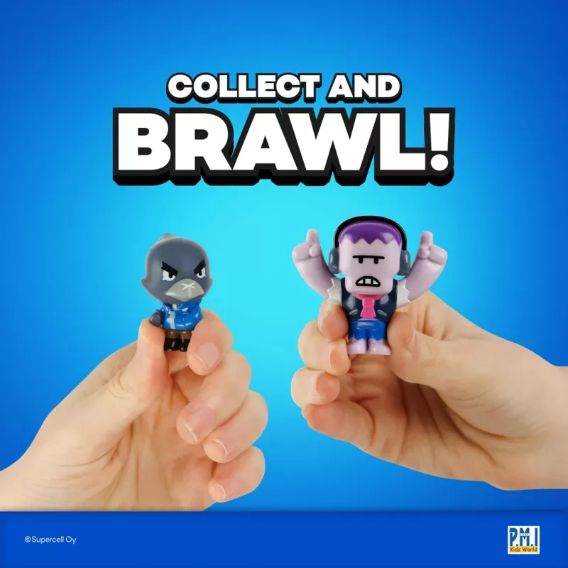 BRAWL STARS S1 FIGUREN – confezione da 8 DELUXE BOX VER.C