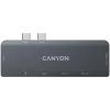 Lettore di schede SD Canyon DS-5 USB 2.0 Type-C grigio 60 Hz