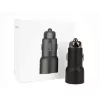 Roidmi 3S caricabatterie auto con trasmettitore FM, Bluetooth, nero