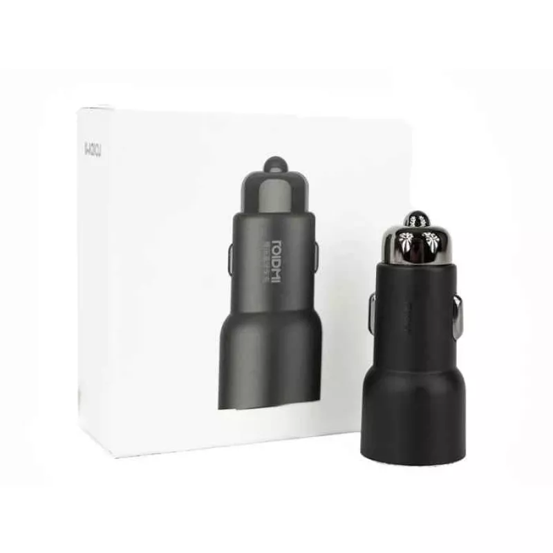 Roidmi 3S caricabatterie auto con trasmettitore FM, Bluetooth, nero