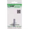 Adattatore InLine USB4, connettore maschio/femmina USB-C verticale angolare destro/sinistro, alluminio, grigio