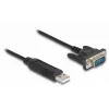 DeLOCK adattatore USB 2.0 su seriale RS-232 50 cm FTDI nero