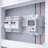 Contatore di energia QOLTEC monofase per guida DIN 230V (MPN 50979)