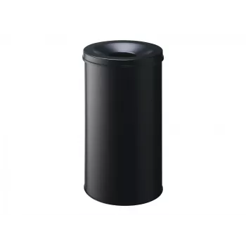 Cestino Durable - rotondo - 60 L - acciaio - nero