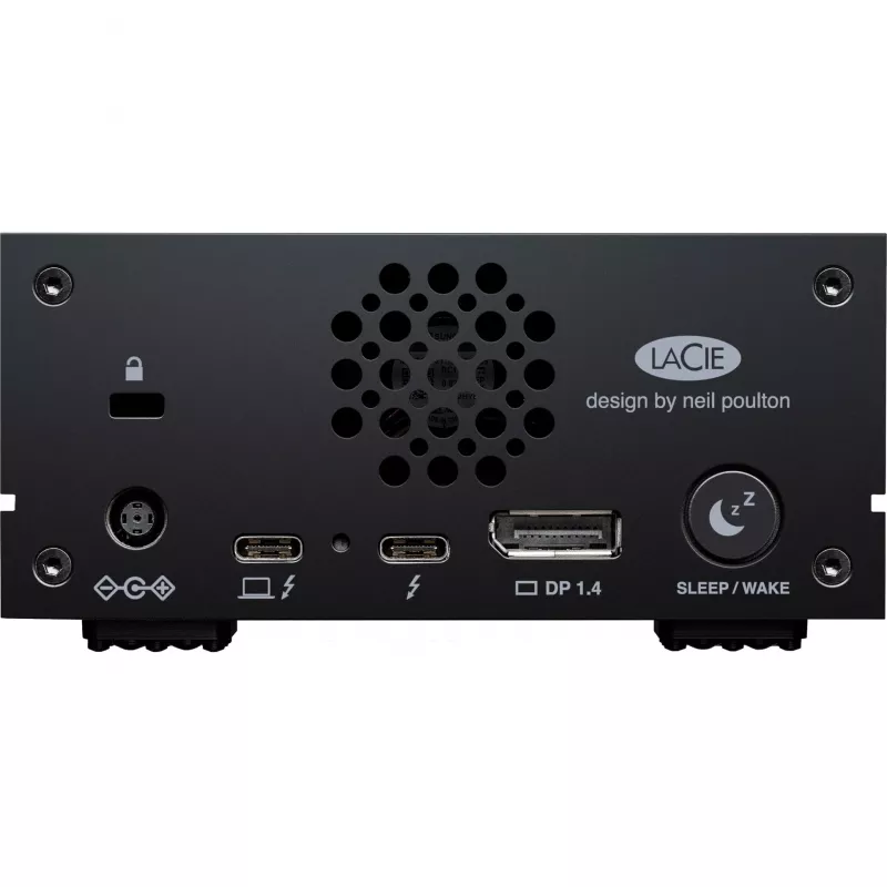 LACIE 1big Dock 8 TB Thunderbolt 3 + USB 3.1 8,9 cm 3,5 pollici per MAC PC grigio