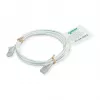 ROLINE GREEN cavo patch UTP Cat.6A (classe EA), LSOH, sottile, blu, 0,15 m