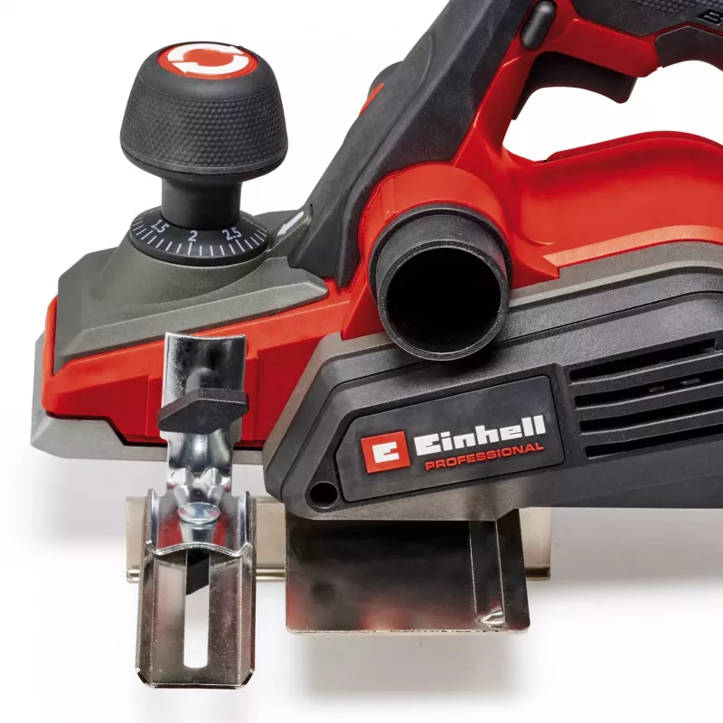 Pialla a batteria professionale TP-PL 18/3 Li BL-Solo, 18 Volt, pialla elettrica rosso/nero, senza batteria e caricabatterie