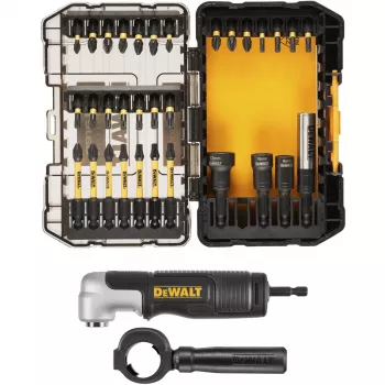 Set di inserti DeWalt FlexTorq DT70782-QZ, 33 pz., design McLaren, con adattatore angolare