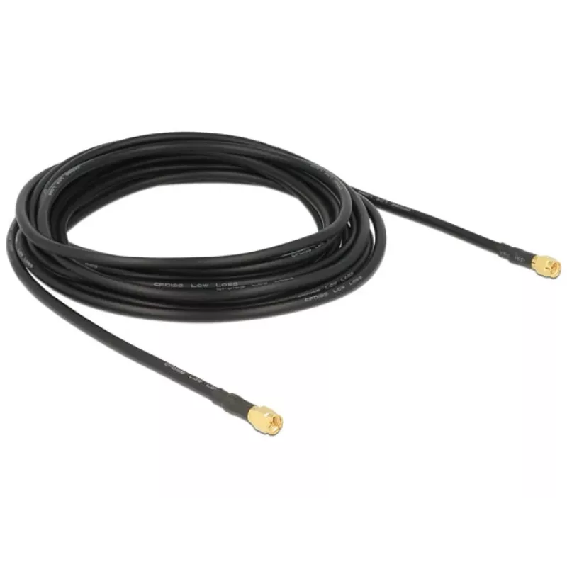 Cavo coassiale DeLOCK 88891 LMR195 5m nero