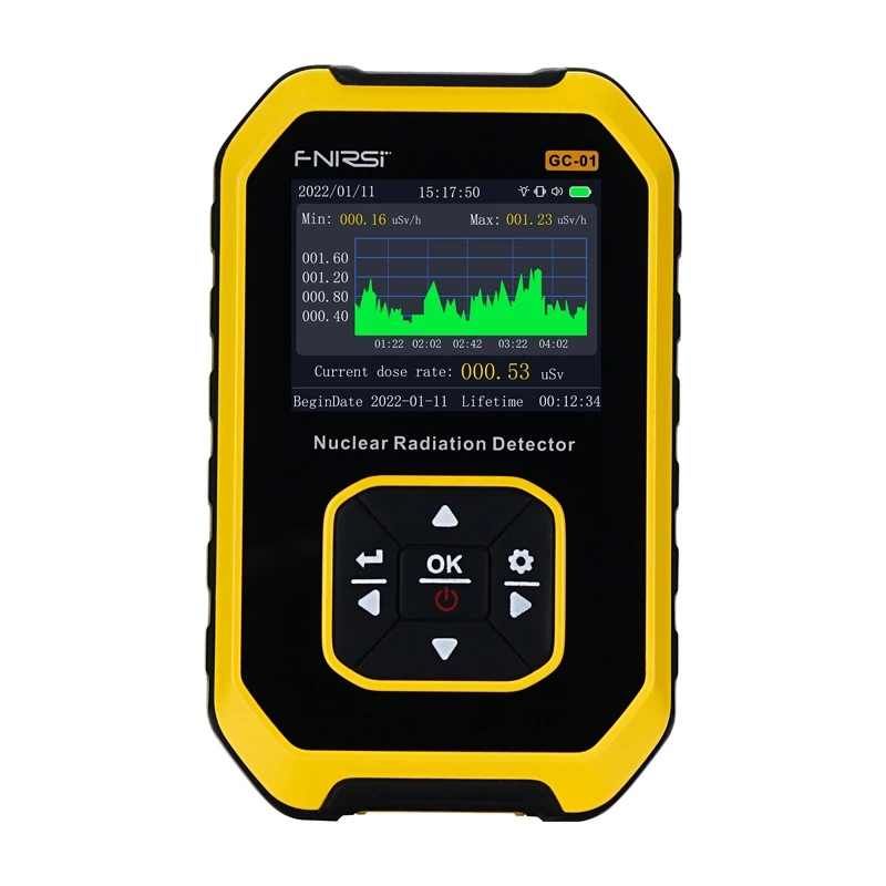 Rilevatore di radiazioni nucleari FNIRSI GC-01