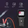 Qoltec 52489 analizzatore e tester digitale di batterie 3-in-1 con LCD e multilingua 6V | 12V | 24V | 30Ah-200Ah