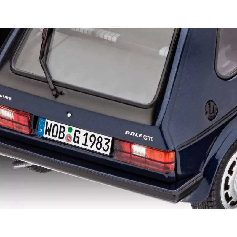 Modello auto Revell 35 anni VW Golf 1 GTI Pirelli