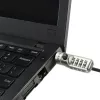 Cavo di sicurezza DICOTA D31933 antracite 2m lucchetto a combinazione