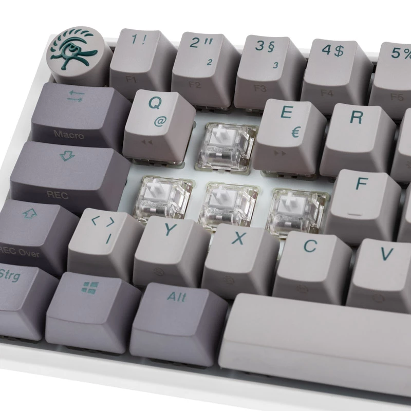 Tastiera Ducky One 3 Mini Mist grigio gaming USB tedesca