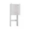 Mobile contenitore da bagno Top e Shop POLA DD BIEL – a parete, struttura bianca, 4 ripiani