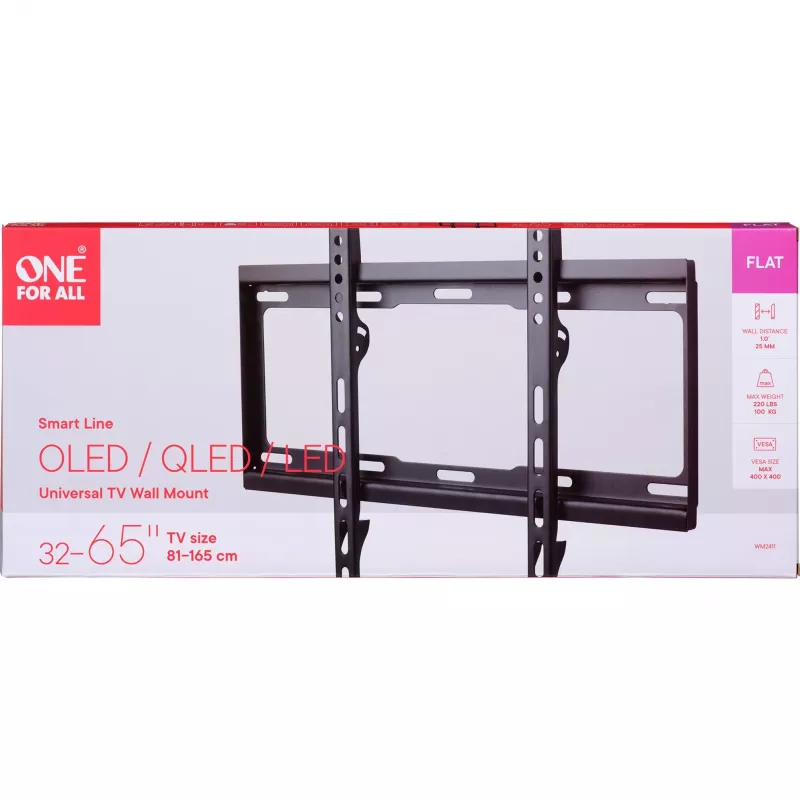 Supporto TV da parete fisso One For All WM2411