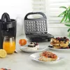 Waffle maker doppio Progress EK5852PVDE – doppie piastre, rivestimento antiaderente, temperatura regolabile