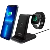 Caricabatterie wireless CANYON WS-304 15W 3in1 Nero