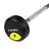 Bilanciere fisso HMS GSG25 / barra gommata 25 kg
