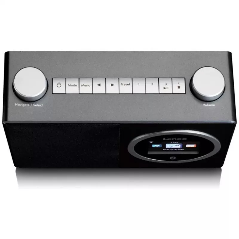 Lenco DIR-70 - lettore audio di rete - 3 Watt (totali) - nero (DIR-70BK)