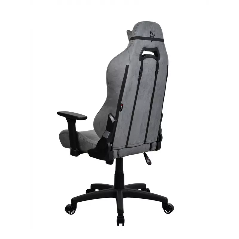 Sedia gaming Arozzi Torretta SuperSoft antracite – design ergonomico, braccioli regolabili, schienale reclinabile